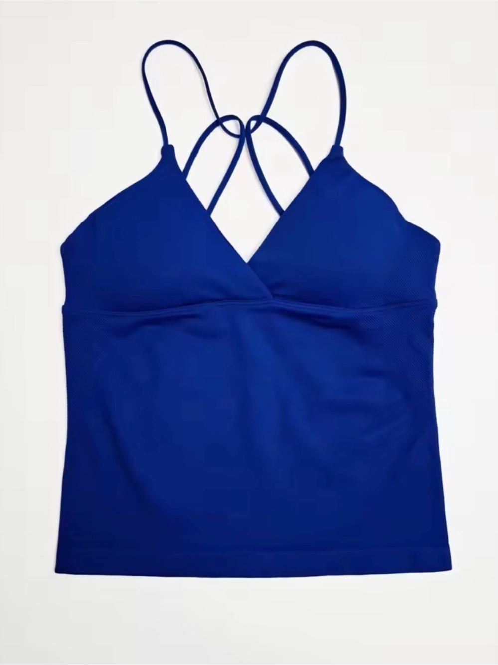 Royal Blue Strappy V-Neck Women's Camisole